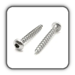 DIN 7996TX nr art. 9110TX Wkręty do drewna z łbem wypukłym na torx